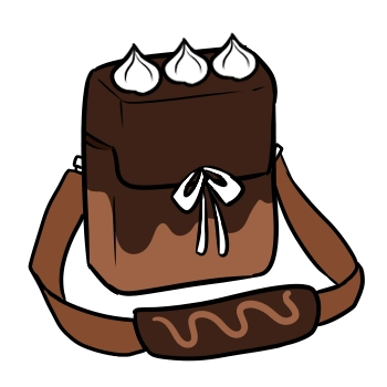 Cocoa’s Glazed Fondant Bag Dandy’s World